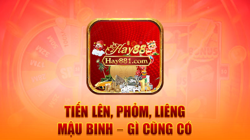 Tiến lên, phỏm, liêng, mậu binh – gì cũng có